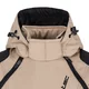 Női softshell motoros kabát W-TEC Annorack Lady, AirVent rendszer, Visionight fényvisszaverő elemek, szélálló softshell anyag, Air Mesh hálós bélés - fekete-rózsaszín