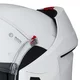 Felhajtható motoros bukósisak W-TEC Sabron P/J, Pinlock® 70 előkészítés, zárható szellőzőrendszer, fém reteszelő mechanizmus - Fekete Matt