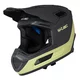 Downhill bukósisak W-TEC Salonna, ERT® rendszer, kivehető belső párnázás, 10 egyenletesen elosztott szellőzőnyílás, pántos rögzítés - Fekete-Khaki - Fekete-Khaki