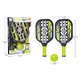 Pickleball készlet inSPORTline PBS200, 2 játékosnak, könnyű, tartós anyag, stílusos dizájn