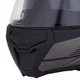 Felhajtható motoros bukósisak W-TEC Zoroz P/J, zárható szellőzőrendszer, fém reteszelő mechanizmus, Pinlock® 70 előkészítés - Matt Fekete -Fluoreszkáló Rózsaszín