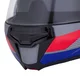 Felhajtható motoros bukósisak W-TEC Zoroz P/J, zárható szellőzőrendszer, fém reteszelő mechanizmus, Pinlock® 70 előkészítés - Matt Fekete -Fluoreszkáló Rózsaszín