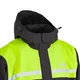 Motoros esőkabát W-TEC Rinstop, állítható ujjak, összehajtható, kopásálló, húzózsinór, Visionight fényvisszaverő elemek - fekete-fluo