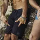 Férfi rövidnadrág Jobe Boardshorts 7020 - fekete