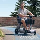 Elektromos négykerekű kocsi inSPORTline Clis, 10km/h, akár 40 km hatótávolság, PAI biztonsági rendszer, elektromágneses fékkar, borulásgátló kerekek - szürke