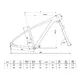 KELLYS SPIDER X30 29" mountain bike – 2026-os modell - króm szürke