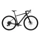 Gravel kerékpár Kross Esker 1.0 28" - 2026, 9 sebességes Shimano hajtásrendszer, Schwalbe külső gumik, strapabíró alumíniumváz - fekete/grafit/matt