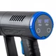 Akkus mosópisztoly inSPORTline Esedera, nagy teljesítményű motor, erős nyomás, multifunkciós fúvóka, nyomásbeállítás LED-es érintőképernyőn