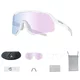 Fotokróm napszemüveg Altalist Kisou PXC - fehér rózsaszín-kék üveggel