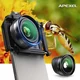 Állítható objektív Apexel Zoom 10X-20X univerzális klipsz, nagyítóként is használhatod,  F1.05-ös rekeszérték
