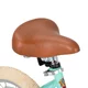 Gyermekkerékpár kosárral Joystar Retro 14", 92-120 cm, kiegészítő segédkerekek , csengő, szilárd acélváz, mintázott felfújható kerekek, puha ülés - sárga