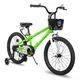 Gyerekbicikli Joystar Pluto 20", 115-145 cm, világító segédkerekek, strapabíró acélváz, biztonságos fékek, állítható nyeregmagasság, palacktartó - rózsaszín