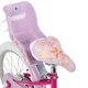 Gyermekkerékpár Joystar Unicorn 12", 82-105 cm, praktikus kosár, babaülés, segédkerekek, szilárd acélváz, erős villa, állítható kormány és nyereg - lila