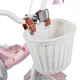 Gyermekkerékpár Joystar Unicorn 14", 92-120 cm, magasságban állítható kormány és nyereg, segédkerekek, kitámasztó, masszív acélváz, 3 éves kortól - lila