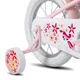 Gyermekkerékpár Joystar Unicorn 14", 92-120 cm, magasságban állítható kormány és nyereg, segédkerekek, kitámasztó, masszív acélváz, 3 éves kortól - lila
