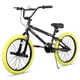 BMX kerékpár Joystar Brockway 20", széles gumiabroncsok, ergonomikus nyereg, BMX kormány, 20 x 2,125"-es gumiabroncsok - kék-fekete