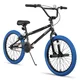 BMX kerékpár Joystar Brockway 24", széles gumiabroncsok, ergonomikus nyereg, BMX kormány, 24 x 2,125"-es gumiabroncsok - zöld-fekete - kék-fekete