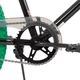 BMX kerékpár Joystar Brockway 24", széles gumiabroncsok, ergonomikus nyereg, BMX kormány, 24 x 2,125"-es gumiabroncsok - zöld-fekete
