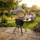 Kerámia kamado grill inSPORTline Pyrexo 21", kerámia belső héj, tartós hőteljesítmény, beépített hőmérő, hatékony szén-fogyasztás