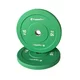 Gumírozott súlytárcsa inSPORTline Bumper Plate Go 10 kg 50 mm, minőségi kivitelezés, vonzó színkialakítás, kopásálló, tartós ütköző gumi