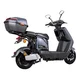 Elektromos robogó W-TEC Raike II 10", fényvisszaverő elemek, LED-világítás, LED kijelző, 65 km hatótávolság, 25 km/h-s végsebesség - fekete-ezüst