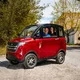 Elektromos négykerekű mopedautó W-TEC Tuligo, visszapillantó tükör, látványos digitális kijelző, multimédiás központ, légkondicionáló rendszer - szürke