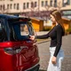 Elektromos négykerekű mopedautó W-TEC Tuligo, visszapillantó tükör, látványos digitális kijelző, multimédiás központ, légkondicionáló rendszer - szürke