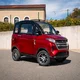 Elektromos négykerekű mopedautó W-TEC Tuligo, visszapillantó tükör, látványos digitális kijelző, multimédiás központ, légkondicionáló rendszer - szürke
