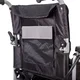 Elektromos kerekesszék inSPORTline Svanson, praktikus, egyszerű, levehető lábtartó, összecsukható kialakítás, joystick vezérlésű, max 130kg