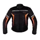 Motoros kabát BOS Laganas - Fekete/Narancssárga