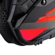 Motoros bukósisak W-TEC Voltik Graphic, mosható bélés, intelligens szellőzés, gyorskioldós mikrometrikus pánt, ECE 22.06 biztonsági szabvány - sárga