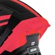 Motoros bukósisak W-TEC Voltik Graphic, mosható bélés, intelligens szellőzés, gyorskioldós mikrometrikus pánt, ECE 22.06 biztonsági szabvány - sárga