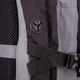 Fényvisszaverő hátizsák inSPORTline Miraklo, derékszíj, vízálló anyag, fényvisszaverő panelek, anatómiailag formázott EVA-hab - fekete