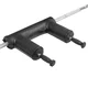 Olimpiai guggolórúd inSPORTline Squabar 239,3cm/50mm • 25,5kg • 317 kg-ig • szorítógyűrűkkel, kényelmes párnázás, támogatja a helyes testtartást