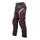 Női motoros nadrág W-TEC Durmanes Lady - fekete-rózsaszín