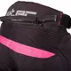 Női motoros nadrág W-TEC Durmanes Lady - fekete-rózsaszín