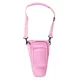 Hordozható táska 1200 ml-es termosz bögréhez, vállpánt, védi a termoszt a karcolásoktól, dupla cipzáras zseb - rózsaszín