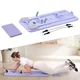 Pilates reformer inSPORTline Trancer Basic, csúszásmentes, összecsukható kialakítás, kivehető kijelző, állvány telefon számára - fekete - lila