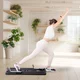 Pilates reformer inSPORTline Trancer Basic, csúszásmentes, összecsukható kialakítás, kivehető kijelző, állvány telefon számára