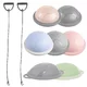 Gumi expander inSPORTline Dome Hold, Edge és Compact félgömbökhöz 2 db, karabineres rögzítés, ergonómikus fogantyúk, csúszásgátló barázdák