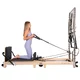 Pilates reformer inSPORTline Driftaler, összecsukható szerkezet biztonsági retesszel, tölgyfából készült váz, speciális pilates-doboz
