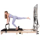 Pilates reformer inSPORTline Driftaler, összecsukható szerkezet biztonsági retesszel, tölgyfából készült váz, speciális pilates-doboz