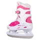 Gyermek jégkorcsolya inSPORTline Izabely Pro, AdjusTouch, Thermo Fit, Comfort Fit, MicroLock biztonsági csat, Safety Ankle System