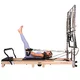 Pilates reformer inSPORTline Driftaler, összecsukható szerkezet biztonsági retesszel, tölgyfából készült váz, speciális pilates-doboz