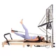 Pilates reformer inSPORTline Driftaler, összecsukható szerkezet biztonsági retesszel, tölgyfából készült váz, speciális pilates-doboz
