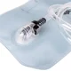 Hidratáló tasak inSPORTline Hydrigo 10 - 1 liter, rugalmas, erős és tartós anyag, szilikon fúvóka, rögzítőzsinór, 3 szájrész