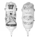 Jégkorcsolya inSPORTline Bergera, ComfortFit technológia, AdjusTouch rendszer, Safety Ankle rendszer - fehér
