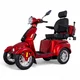 Négykerekű elektromos robogó inSPORTline Antun - piros