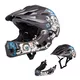 Gyerek downhill sisak W-TEC Delgada - Arany Csillagok - Black Heart Mechanic