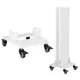 Állvány kerékkel infravörös LED panelhez inSPORTline Brister - fehér